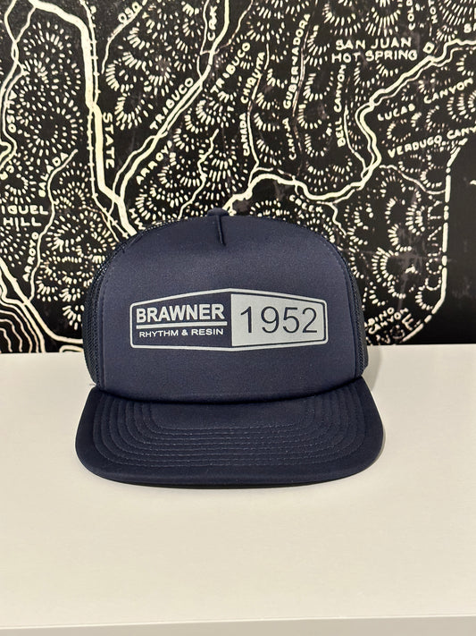 Brawner Surfboards - Navy Trucker Hat